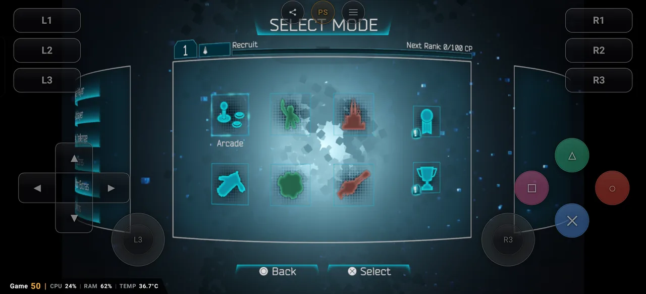 RESOGUN™ compatibility screenshot