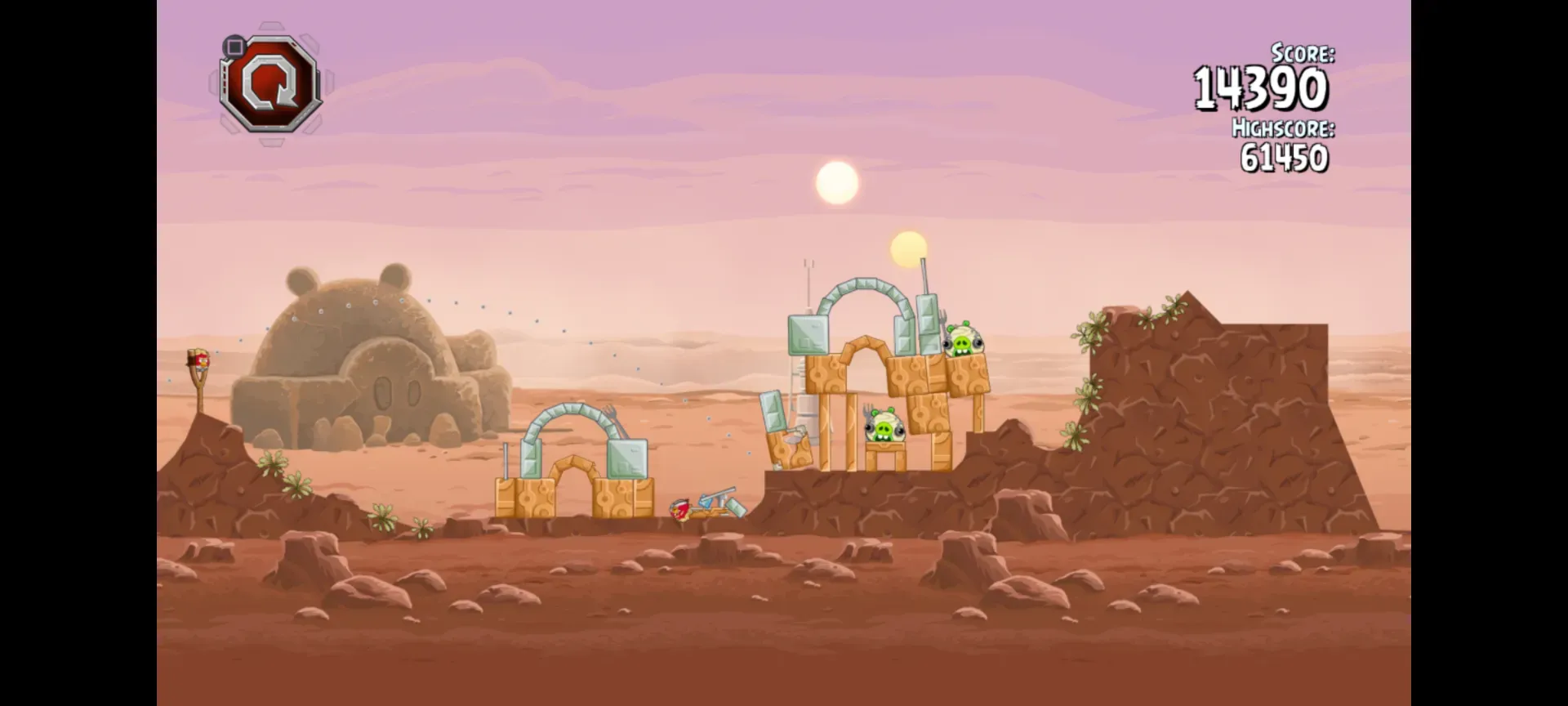 Angry Birds Star Wars screenshot